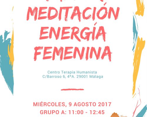 Taller Meditación Energía Femenina Málaga Agosto